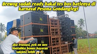 Brewog ready dengan box batle baru nya papa shem mau kasih YouTube gratisan [upl. by Arahc]