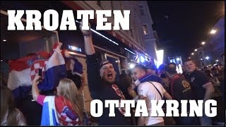 Wien Ottakring KROATEN feiern den Einzug in Finale  11072018 [upl. by Ettenil369]