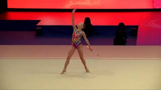 NIKOLOVA Stiliana BUL  2023 Rhythmic Worlds Qualifications CL Individual [upl. by Butta531]