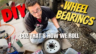 DIY Wheel Bearing Maintenance ‘Coz That’s How We Roll✨RV LIVING EP184 [upl. by Lindblad]