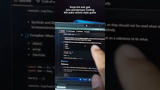 Cara Koding Pake Standard Airbnb Javascript Style Guide dalam Programming [upl. by Annyahs]
