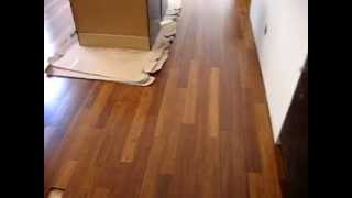 lumber liquidators bamboo Morning Star flooring installed [upl. by Shifra410]