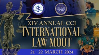 XIV Annual CCJ International Law Moot  Judgment and Awards Ceremony [upl. by Pettiford]