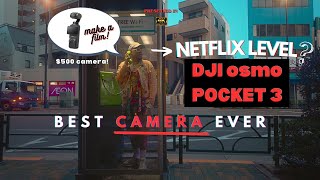 I want to make a FEATURE FILM on the DJI pocket 3 Netflix level [upl. by Arick]