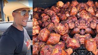 Oxtails Smoked Texas Style 🔥🔥🔥oxtails food bbqlovers [upl. by Pavier]