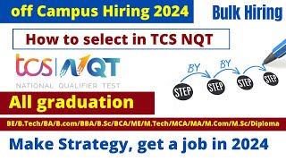 tcs nqt registration process 2024  tcs nqt application process Any graduation can apply  tcs job [upl. by Sackville]