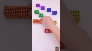 Magnet ball satisfying video magneticballs lego satisfying extrasensory rubikscube magneticblo [upl. by Wohlert820]