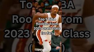 Top 5 NBA Rookies From the 2023 Draft Class nba wemby [upl. by Camel169]