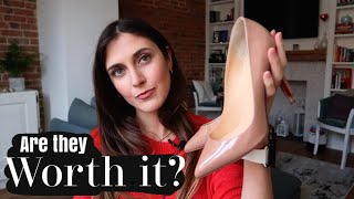 Christian Louboutin Pigalle 100mm review  are they worth it [upl. by Anwahs]