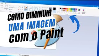 Como diminuir uma foto com o Paint [upl. by Renny196]