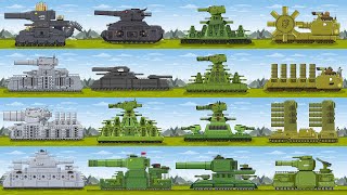 quotEvolution of Mega Tanks 2nd season plus Bonusquot Cartoons about tanks [upl. by Neetsyrk248]