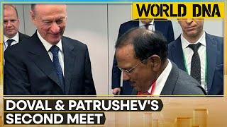 Indias NSA Ajit Doval meets Russias Nikolai Patrushev  Latest News  World DNA  WION [upl. by Eural]