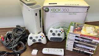 Xbox 360 Fat branco completo [upl. by Yazbak]