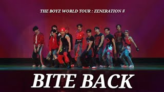 240713 더보이즈 THE BOYZ  Bite Back Full Cam THE BOYZ WORLD TOUR  ZENERATION Ⅱ [upl. by Anawaj]