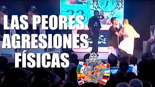 Las Peores AGRESIONES FÍSICAS Sucedidas En Una Batalla De Rap [upl. by Anaibib]