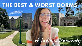 The BEST and WORST Dorms at Indiana University  Bloomington [upl. by Ray]