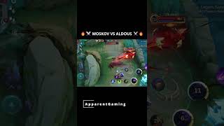 Aldous Nearly Ends Moskov… But Moskov Strikes Back 😱💥  Mobile Legends mlbb [upl. by Edna509]