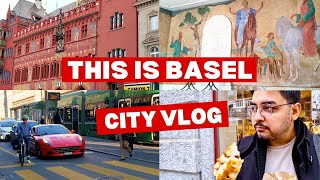 Discover Basel City is it worth visiting  Switzerland Vlog Pt 5 [upl. by Zaragoza8]