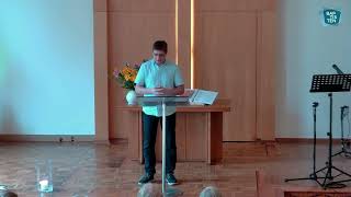 Predigt vom 18082024 zu Lukas 13 1017 in der BaptistenGemeinde Frankfurt Oder [upl. by Herrick]