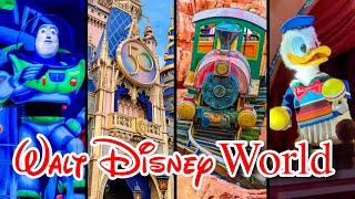 Top 10 Disney World Rides 2021  Park Hopping Day at Magic Kingdom amp Epcot [upl. by Lay437]