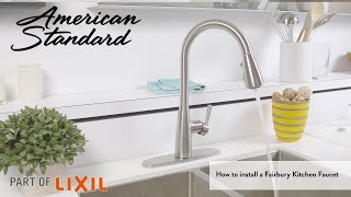 How to Install a Fairbury 2S Kitchen Faucet [upl. by Linnette]