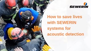 How to save lives with SEWERIN systems for acoustic detection [upl. by Haduhey]