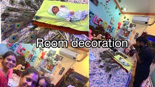 Baby aur bhaiya bhabhi ka room ￼ decoration👶 [upl. by Hayidan]