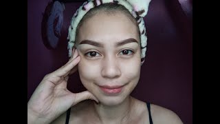 Eyebrow tutorial using SACE LADY TINTED BROW GEL 💖 Voice over kineme 😂 [upl. by Dhumma379]