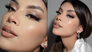 Beautiful Glam Bridal Makeup Tutorial  Tips and tricks [upl. by Chucho]