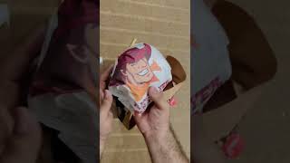 Unboxing Ranchers’ Chee Hawwww Beef Burger 🍔Ranchers Foodie lava beefburger streetfood short [upl. by Jerrol]