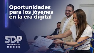 Lanzan programa de pasantías especializadas en habilidades digitales dirigidas a jóvenes [upl. by Nnylanna]