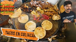 Así SE DEBE COMER TACOS en CULIACÁN Sinaloa  La garnacha que apapacha [upl. by Oxford280]