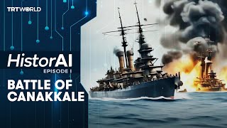 The Battle of Canakkale explained  HistorAI Episode 1 [upl. by Auqenat894]