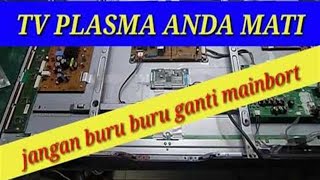 tv plasma tidak mau nyala [upl. by Eilliw333]