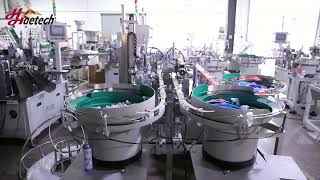 Automatic Lotion Pump Assembly Machine Trigger Pump Assembly Machine Plastic Spray Assembly Line [upl. by Ananna572]