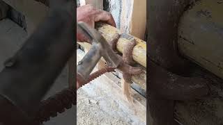 Reinforcement process of fasteners for board walls [upl. by Ehling]