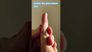 Isolated Movements of the Distal Interphalangeal Joint DIP [upl. by Iznek]