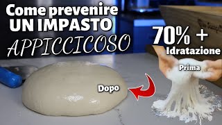 Come Evitare Che Limpasto Della Pizza Diventi Appiccicoso [upl. by Gnep609]