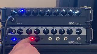 Gallien Krueger Legacy Fusion S Comparison [upl. by Nymassej]