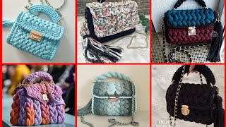 Patrón de bolsos de crochet más popular [upl. by Akinahc]