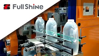 Plastic Blow Molding Machine 65HSSO for 5L PP Handle Bottle  Full Shine [upl. by Bibbye]