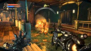 Bioshock 2  Big Sister vs Big Daddy HD 1080p [upl. by Madid]