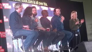 WALKER STALKER CON LONDON Ross Marquand Avi Nash Josh McDermitt amp Seth Gilliam [upl. by Rehpotsyrk]