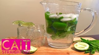 Mojito Pitcher Recipe  Mojitos By The Pitcher  Cait Straight Up [upl. by Koby]