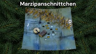 Marzipanschnittchen Weihnachtskekse [upl. by Ailama]