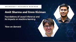 Foundations of causal inference and its impacts on machine learning webinar [upl. by Lait]