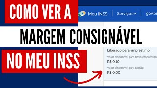 Como ver a Margem Consignável no meu INSS [upl. by Fianna]