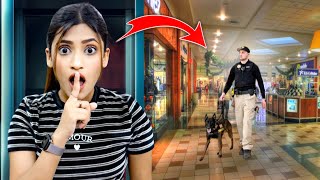 I Hid In A MALL Secretly For 24 Hours Challenge In Dubai   gone wrong 😭   SAMREEN ALI [upl. by Cynthia275]