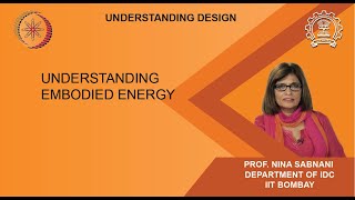 Understanding embodied energy [upl. by Hen]