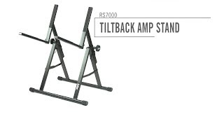 Tiltback Amp Stand  RS7000 [upl. by Tammara]